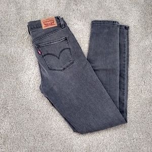 Levi's 311 Shaping Skinny Jeans, Gray, size 26